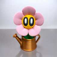 3D Flowering Can : Pink Daisy