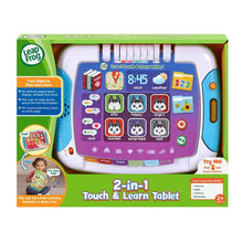 Load image into Gallery viewer, LeapFrog 2 in 1 Touch &amp; Learn Tablet
