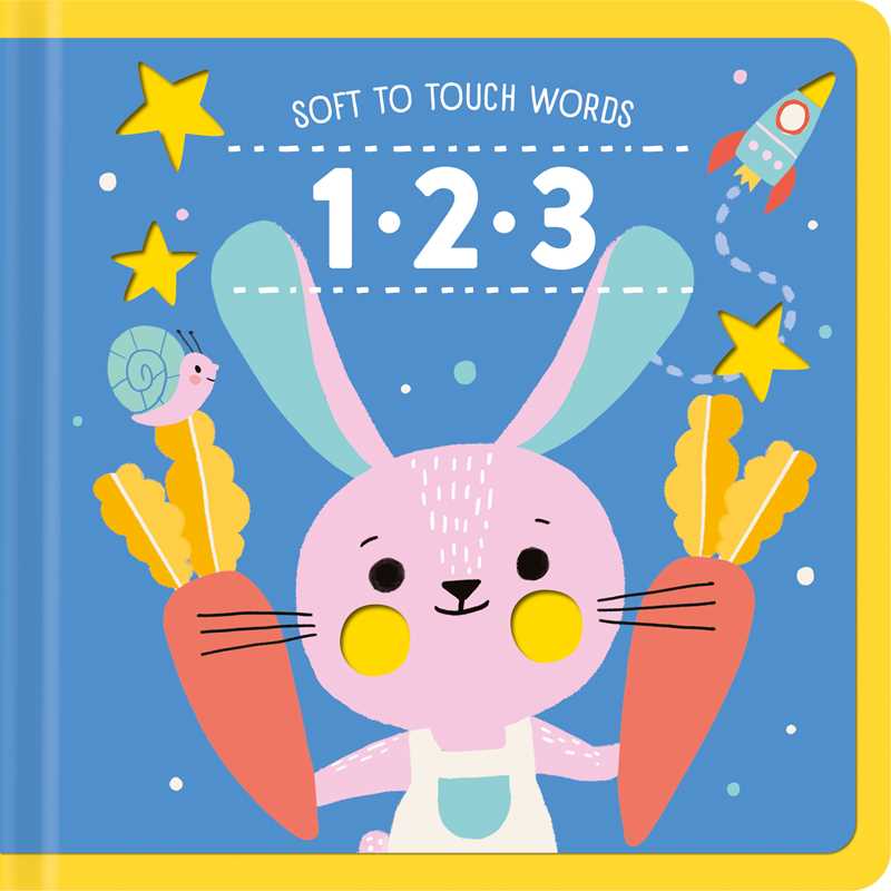 Soft To Touch Words 123 by Little Genius Books: Board Books; 10 pages / English