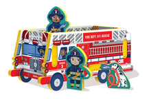 Load image into Gallery viewer, Fire Truck Play Puzzle
