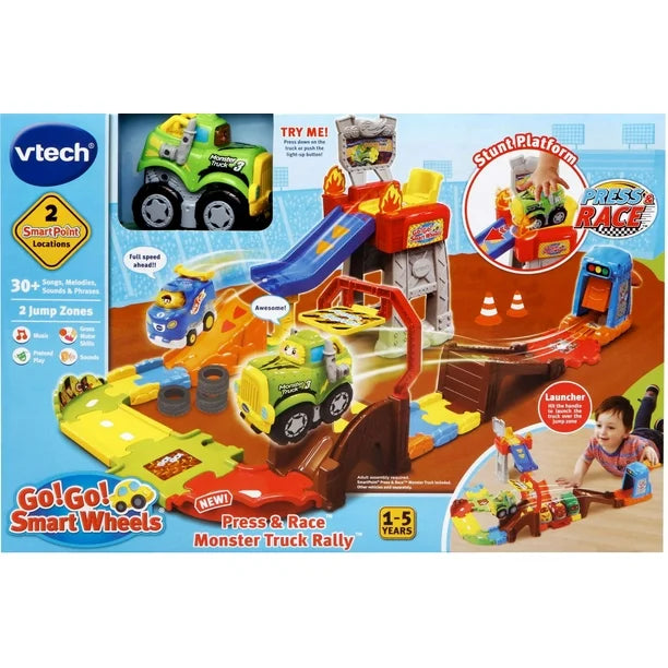 VTech Go! Go! Smart Wheels Press & Race™ Monster Truck Rally™