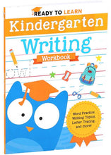 Load image into Gallery viewer, Ready to Learn: Kindergarten Writing Workbook by Editors of Silver Dolphin Books: Paperback; 64 pages / English
