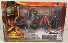 Load image into Gallery viewer, Jurassic World Dominion Owen &amp; Velociraptor Blue Pursuit Pack
