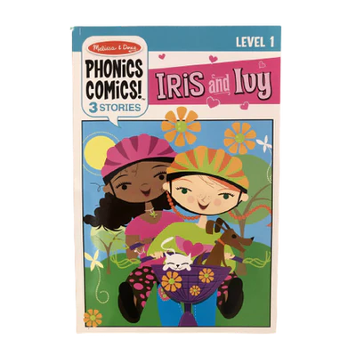 Melissa & Doug Phonics Comics: Iris and Ivy