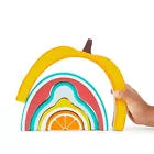 Load image into Gallery viewer, FAO Schwarz Fruit Stacker Wood Building Set - 5pc
