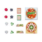 Load image into Gallery viewer, Melissa &amp; Doug Wooden Double-Sided Pizza Topping Toss Games 14-Piece
