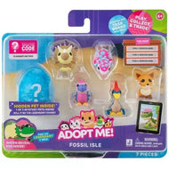 Adopt Me! Fossil Isle Mini Figure 6-Pack (Online Virtual Item Redemption Code!)
