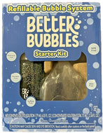 Better Bubbles Starter Kit w/ 3pk Prefilled Bottle Refill Concentrate 2pc Wands