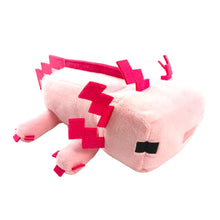 Load image into Gallery viewer, 9&quot; Minecraft Pink Axolotl Plush Toy Mojang
