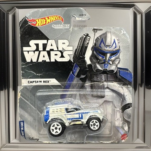 Star Wars Captain Rex 1:64 Hot Wheels Car