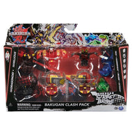 Bakugan Street Brawl Trox, Hammerhead, Bruiser & Octogan Exclusive Bakugan Clash Pack