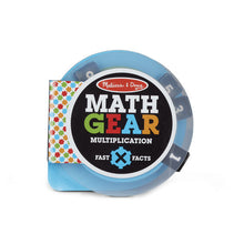 Load image into Gallery viewer, Melissa &amp; Doug- Math Gear Fast Facts: Multiplication
