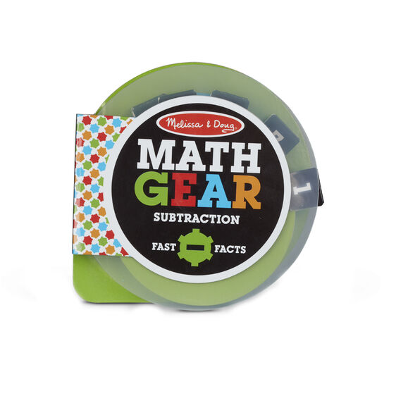 Melissa & Doug- Math Gear Fast Facts: Subtraction