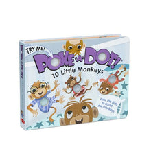Load image into Gallery viewer, Melissa &amp; Doug- Poke-A-Dot: 10 Little Monkeys
