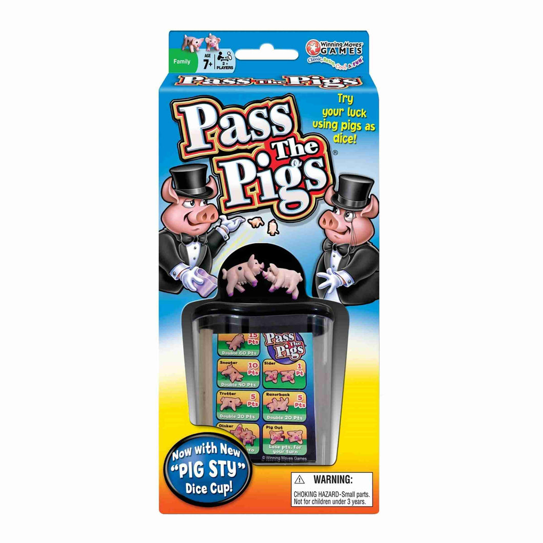 Winning Moves Games- Pass the Pigs Classic Edition