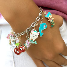 Load image into Gallery viewer, Charm It!- Gold Swivel Mermaid Charm

