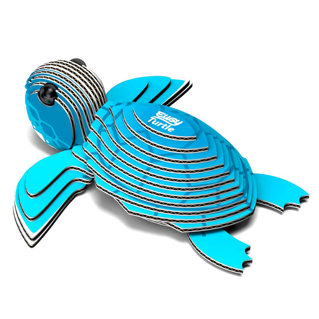 EUGY 038 Turtle Eco-Friendly 3D Paper Puzzle