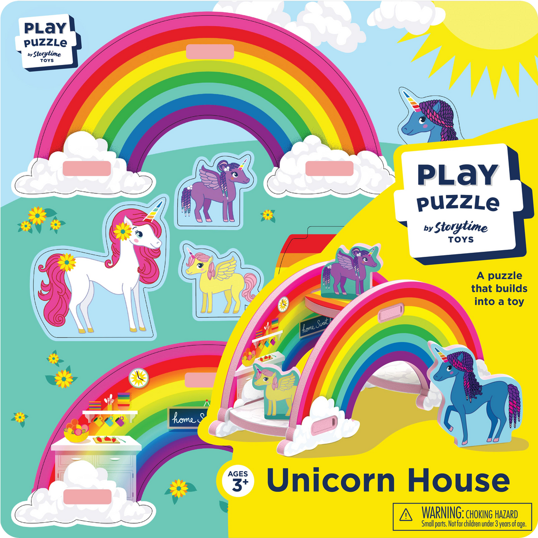 Unicorn House Play Puzzle