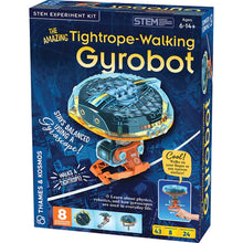 Load image into Gallery viewer, Thames &amp; Kosmos- The Amazing Tightrope-walking Gyrobot STEM Experiment Kit
