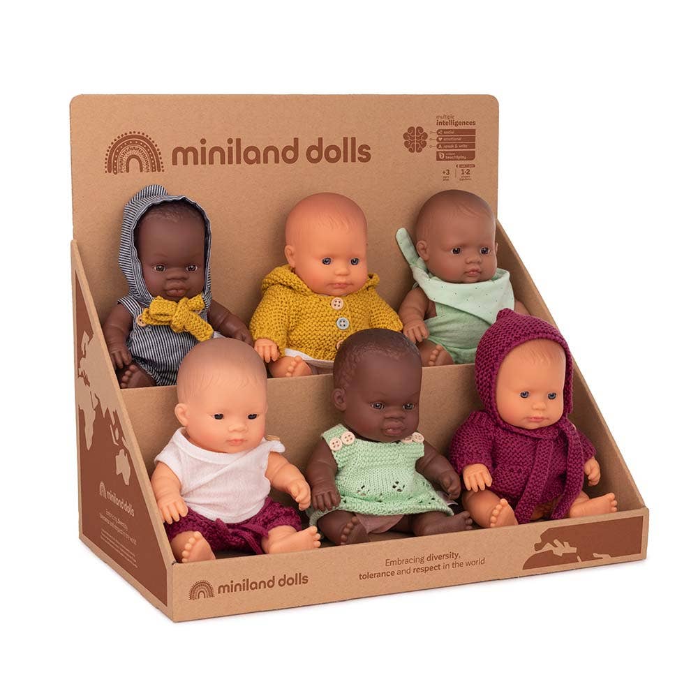 Miniland dressed Baby Dolls