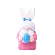 Easter Gnomes Plush Faceless Holding Eggs Ornaments