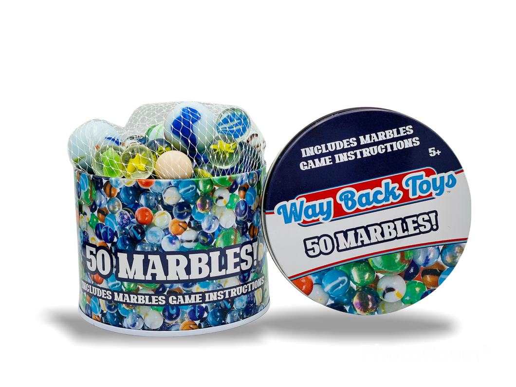 Marbles Tin Box - Way Back Toys