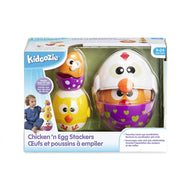 Kidoozie- Chicken'n Egg Stackers