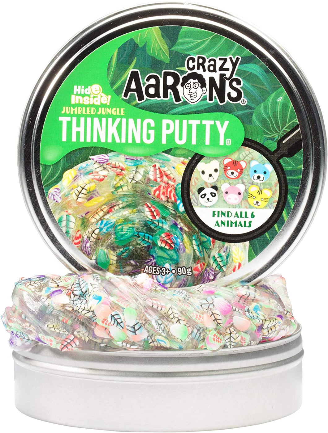 Crazy Aaron's - Jumbled Jungle Find It Putty Game