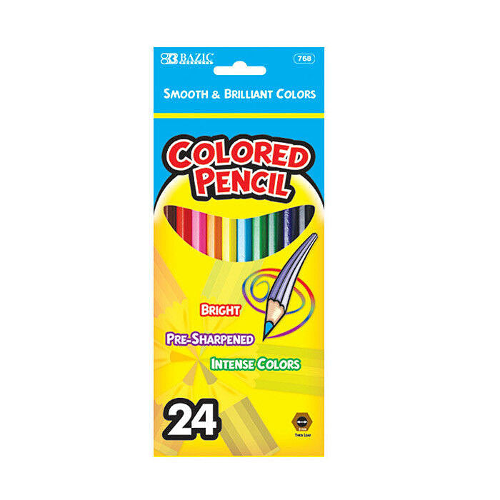 BAZIC 24 Color Pencil