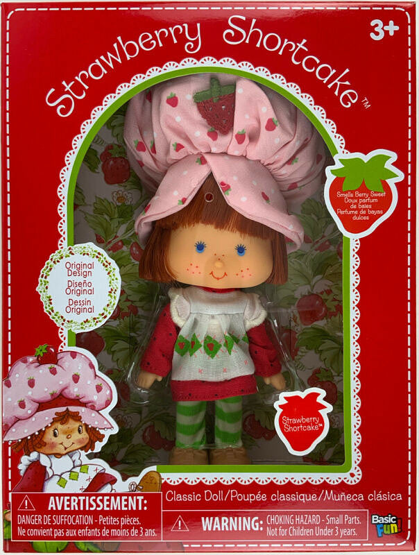 CLASSIC 1980s Strawberry Shortcake RETRO Berry Scented Doll Box