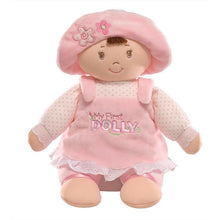 Load image into Gallery viewer, Gund My First Dolly Brunette Stuffed Doll
