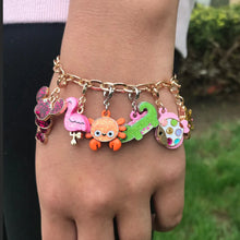 Load image into Gallery viewer, Charm It!- Gold Chain Bracelet
