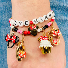 Load image into Gallery viewer, Charm It!- Gold Minnie Shaker Charm
