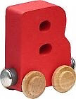 Name Train - Bright Color Childrens Wooden Trains