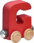 Name Train - Bright Color Childrens Wooden Trains G