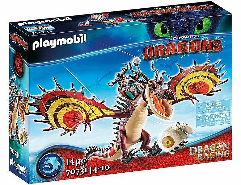 PLAYMOBIL How to Train Your Dragon Snotlout with Hookfang