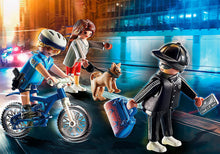 Load image into Gallery viewer, Playmobil City Action- Bicycle with Thief
