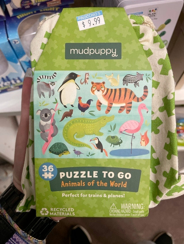 Puzzle To Go - Animals of the World - 36 pieces