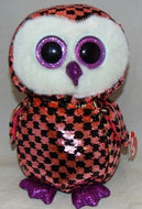 TY FLIPPABLES CHECKS the Owl Medium 9