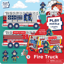 Load image into Gallery viewer, Fire Truck Play Puzzle
