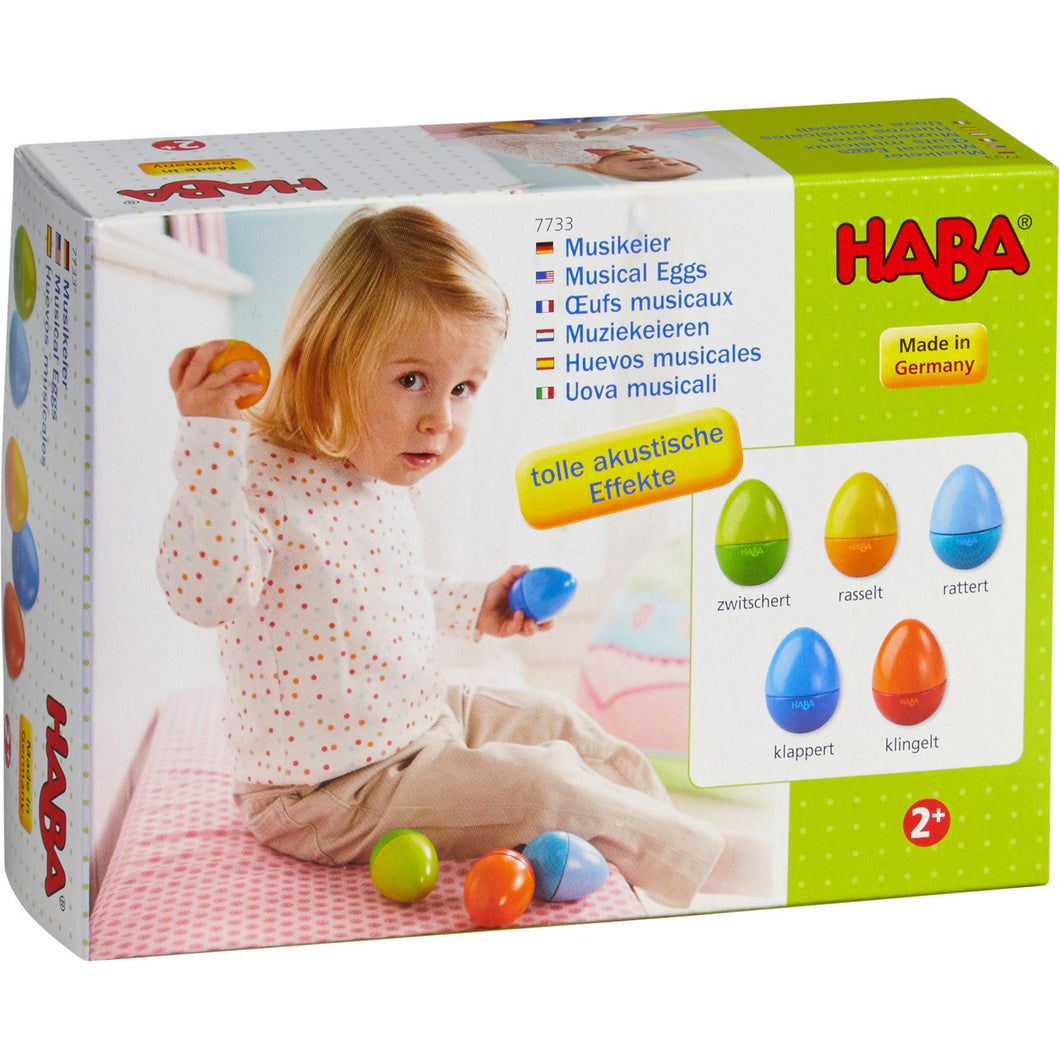 HABA- Wooden Musical Eggs
