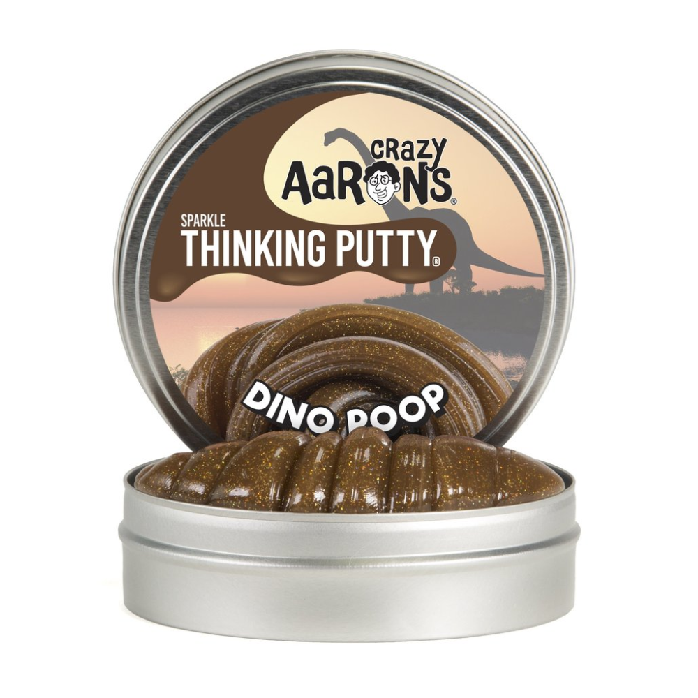 Crazy Aarons-Sparkle Thinking Putty Dino Poop