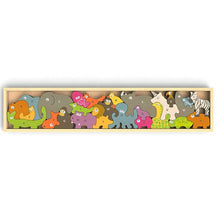 Load image into Gallery viewer, Animal Parade A to Z Puzzle And Playset
