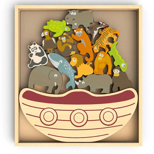 Balance Boat: Endangered Animal Game