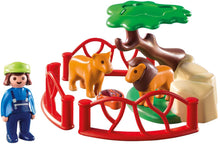 Load image into Gallery viewer, PLAYMOBIL Lion Enclosure Toy
