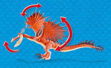 Load image into Gallery viewer, Playmobil Dragons Snotlout and Hookfang
