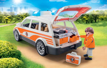 Load image into Gallery viewer, Playmobil Ambulance with Flashing Lights
