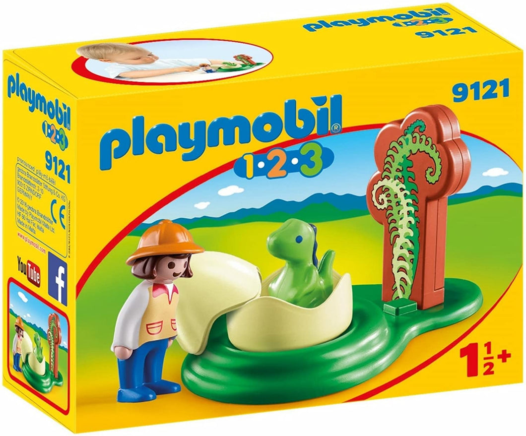 PLAYMOBIL Girl with Dino Egg Building Set