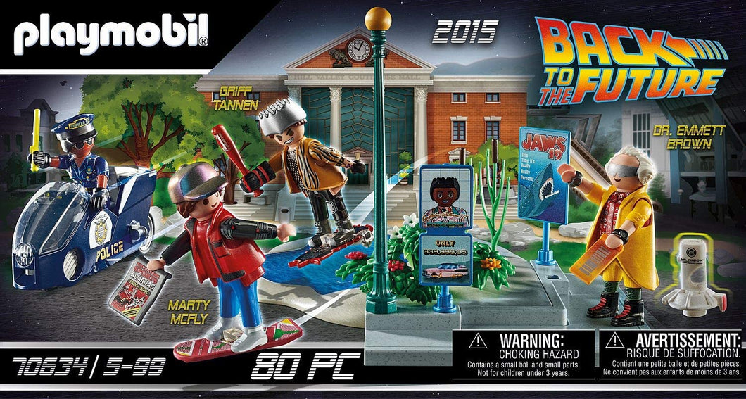 Playmobil Back to The Future Part II Hoverboard Chase