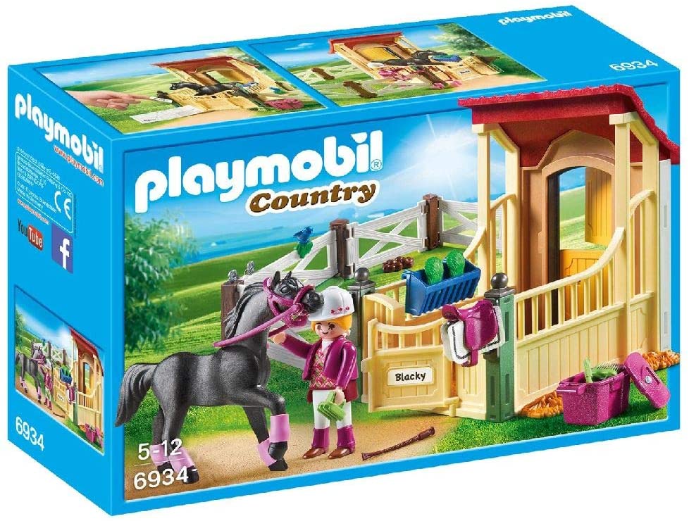 PLAYMOBIL Horse Stable with Araber Building Set Multi
